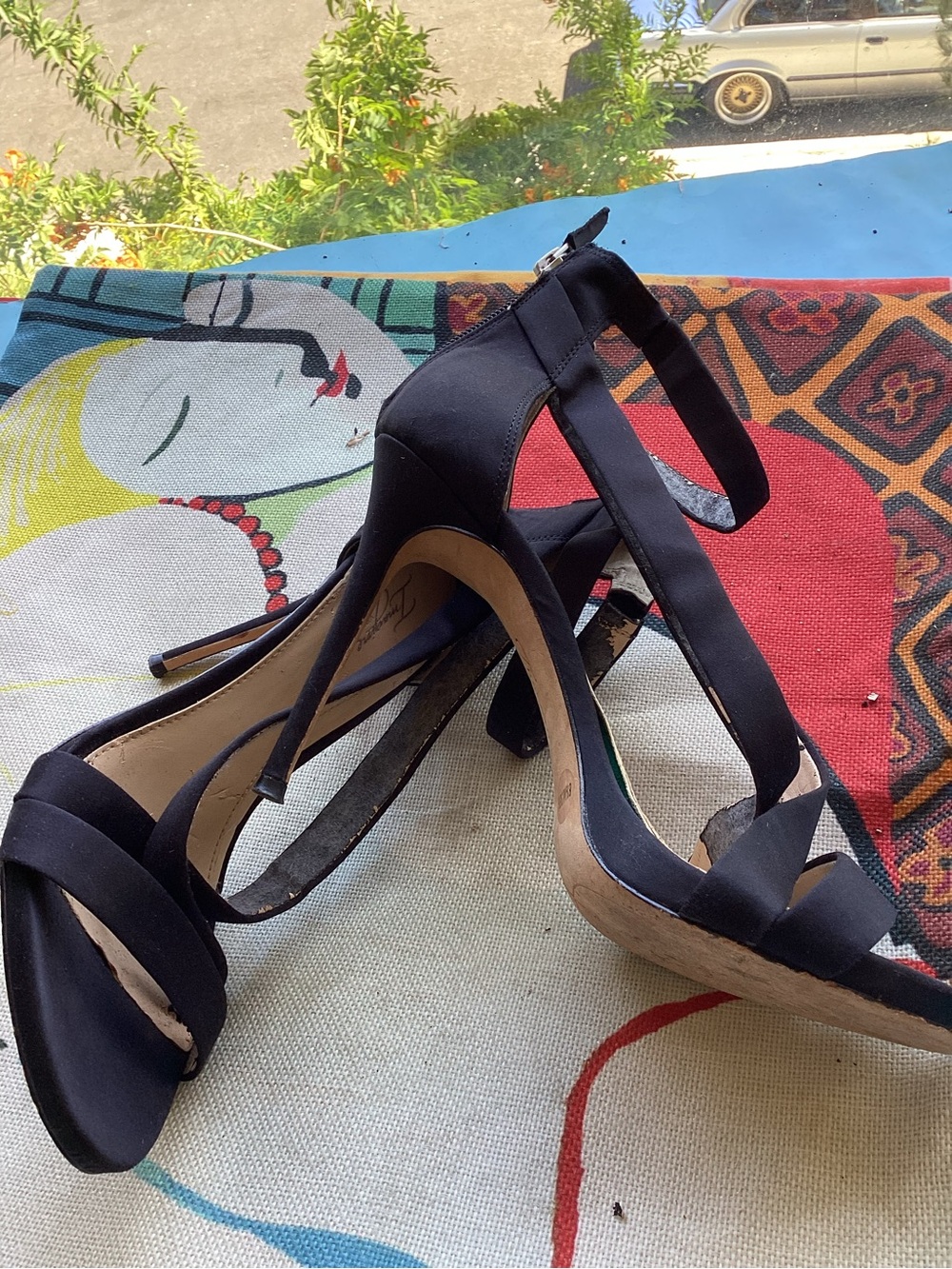Vince Camuto Imagine satin heels